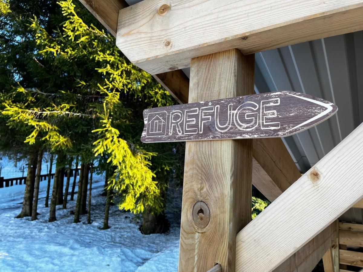 Chalet Du Fayard - Jacuzzi Avec Vue Et Detente En Pleine Nature Belfahy エクステリア 写真