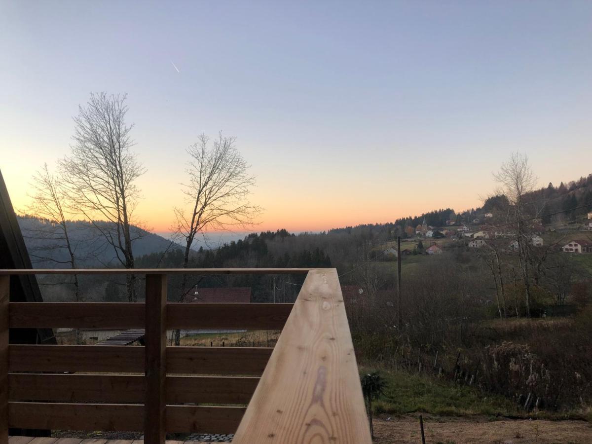 Chalet Du Fayard - Jacuzzi Avec Vue Et Detente En Pleine Nature Belfahy エクステリア 写真