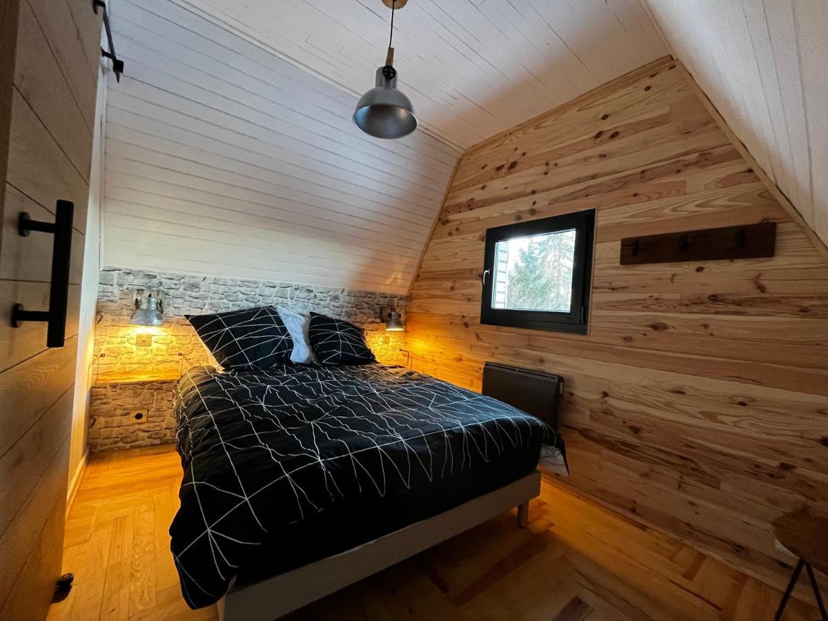 Chalet Du Fayard - Jacuzzi Avec Vue Et Detente En Pleine Nature Belfahy エクステリア 写真